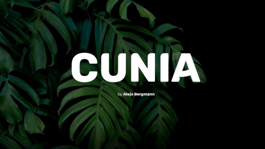 Cunia Sans Serif Free Font