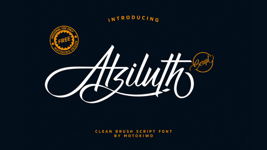 Atziluth Script Free Font