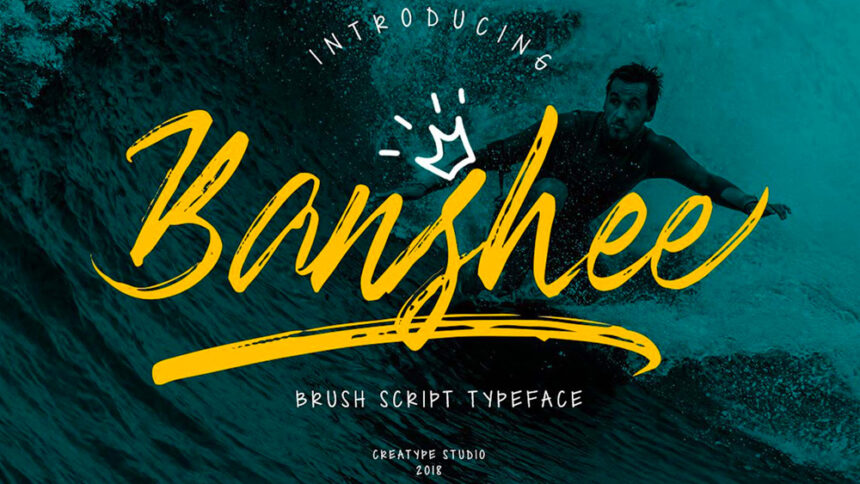 Banshee Script Free Font