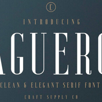 Aguero Elegant Free Serif Font